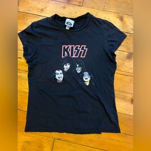 Size Small Kiss Band Tee Vintage Vinyl